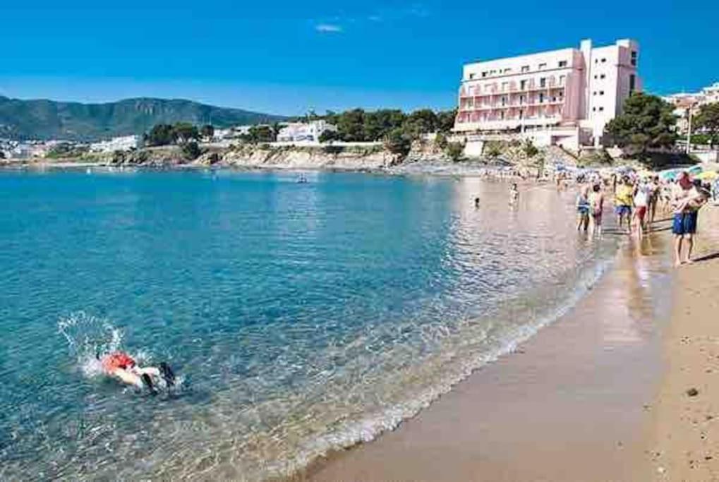 Apartamento Con Piscina En Llança Kültér fotó